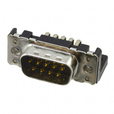 09651627811 by HARTING - CONNECTOR D-SUB PLUG 9POS R/A SLDR