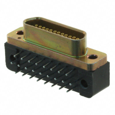 MDM-25SCBR by ITT Cannon, LLC - CONNECTOR MICRO-D RCPT 25POS R/A SLDR