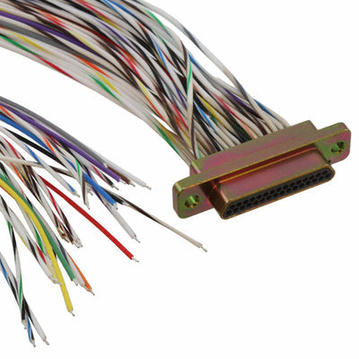 MDM-31PH003B by ITT Cannon, LLC - CABLE ASY MIC D-WIR 31P 457.2MM