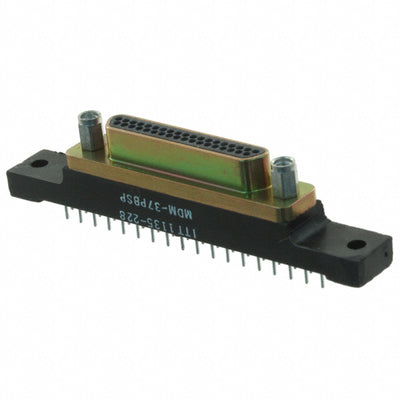 MDM-37PBSP by ITT Cannon, LLC - CONNECTOR MICRO-D PLUG 37POS PNL MNT