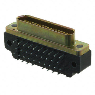 MDM-37SCBR by ITT Cannon, LLC - CONNECTOR MICRO-D RCPT 37POS R/A SLDR