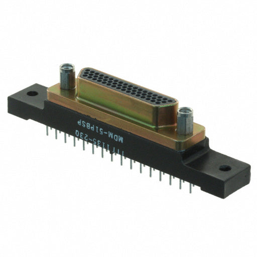 MDM-51PBSP by ITT Cannon, LLC - CONNECTOR MICRO-D PLUG 51POS PNL MNT
