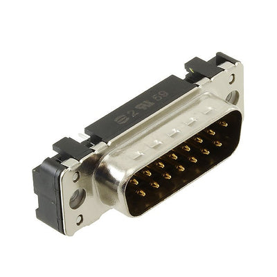 09652216702 by HARTING - CONNECTOR D-SUB PLUG 15POS VERT SLDR
