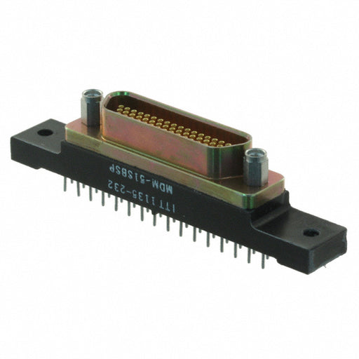 MDM-51SBSP by ITT Cannon, LLC - CONNECTOR MICRO-D RCPT 51POS PNL MNT