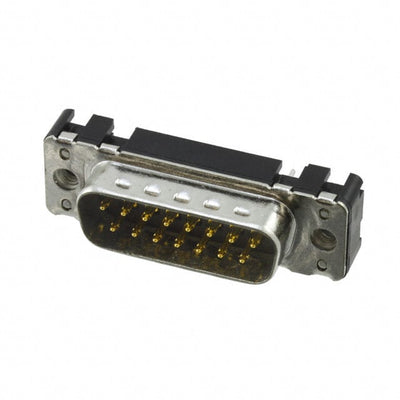 09652617712 by HARTING - CONNECTOR D-SUB PLUG 15POS VERT SLDR