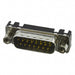 9652616713 by HARTING - CONNECTOR D-SUB PLUG 15POS VERT SLDR