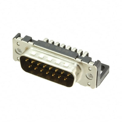9652626811 by HARTING - CONNECTOR D-SUB PLUG 15POS R/A SLDR