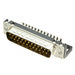 09653627811 by HARTING - CONNECTOR D-SUB PLUG 25POS R/A SLDR