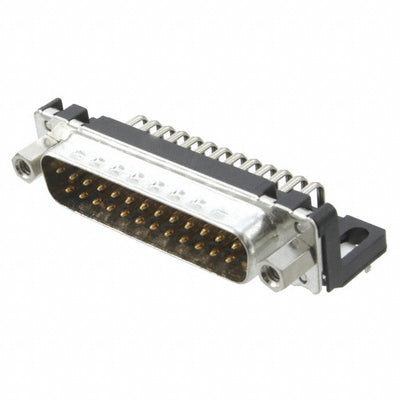 09653626813 by HARTING - CONNECTOR D-SUB PLUG 25POS R/A SLDR
