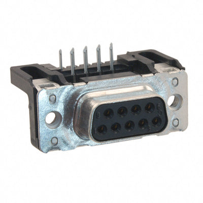 9661126602 by HARTING - CONNECTOR D-SUB RCPT 9POS R/A SLDR
