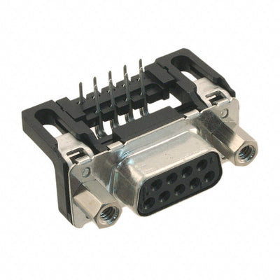 09661127603 by HARTING - CONNECTOR D-SUB RCPT 9POS R/A SLDR