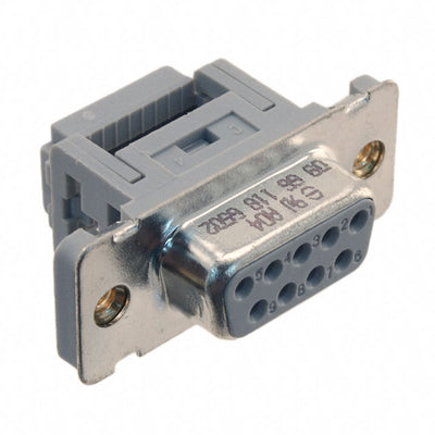 09661186502 by HARTING - CONNECTOR D-SUB RCPT 9POS PNL MNT IDC