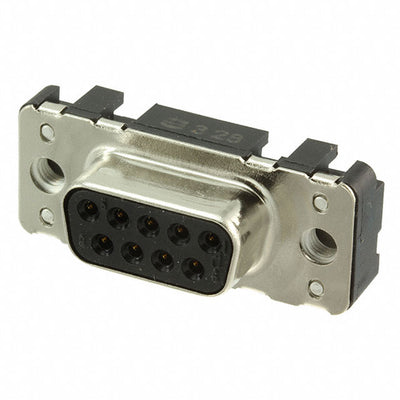 09661517511 by HARTING - CONNECTOR D-SUB RCPT 9POS VERT SLDR