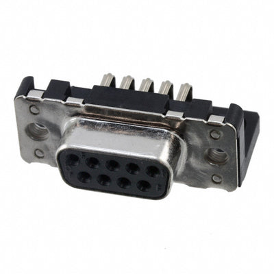 09661526611 by HARTING - CONNECTOR D-SUB RCPT 9POS R/A SLDR