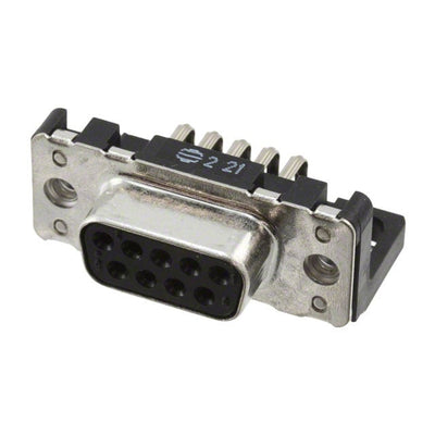 09661526612 by HARTING - CONNECTOR D-SUB RCPT 9POS R/A SLDR