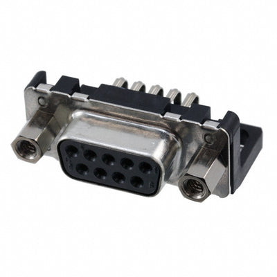 09661526613 by HARTING - CONNECTOR D-SUB RCPT 9POS R/A SLDR