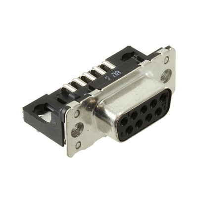 09661526615 by HARTING - CONNECTOR D-SUB RCPT 9POS R/A SLDR