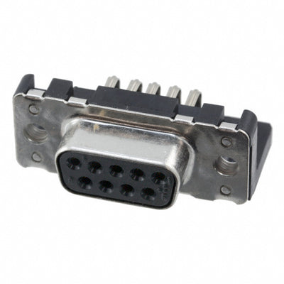 09661527611 by HARTING - CONNECTOR D-SUB RCPT 9POS R/A SLDR