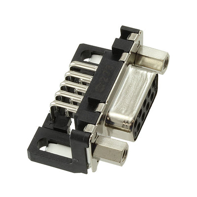 9661536613 by HARTING - CONNECTOR D-SUB RCPT 9POS R/A SLDR
