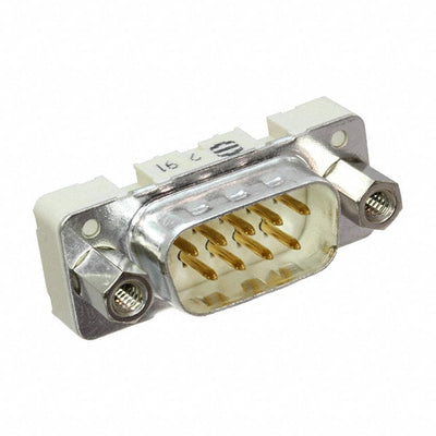 09661546517 by HARTING - CONNECTOR D-SUB RCPT 9POS VERT PRESS
