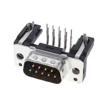 09661622811 by HARTING - CONNECTOR D-SUB PLUG 9POS R/A SLDR