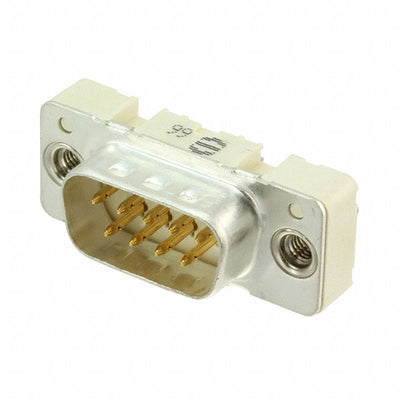 09661646715 by HARTING - CONNECTOR D-SUB PLUG 9POS VERT PRESS