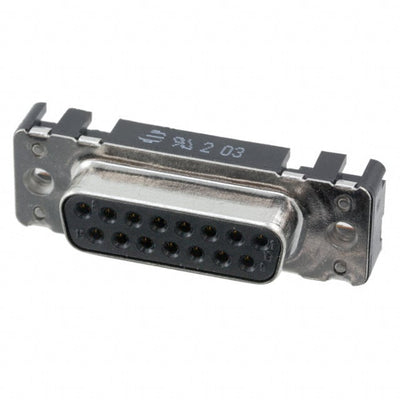 09662116502 by HARTING - CONNECTOR D-SUB RCPT 15POS VERT SLDR
