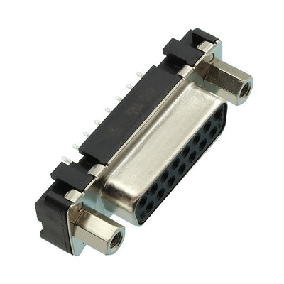 09662117503 by HARTING - CONNECTOR D-SUB RCPT 15POS VERT SLDR