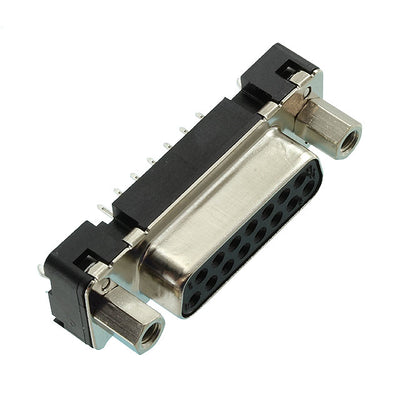 09662515513 by HARTING - CONNECTOR D-SUB RCPT 15POS VERT SLDR