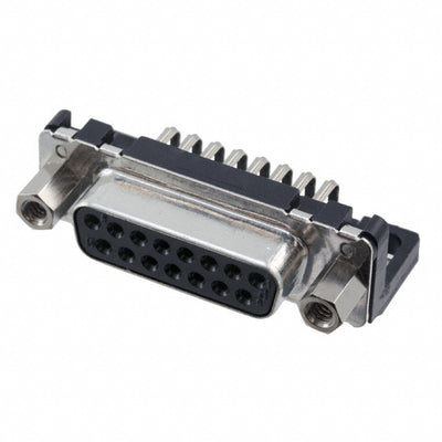 09662527613 by HARTING - CONNECTOR D-SUB RCPT 15POS R/A SLDR