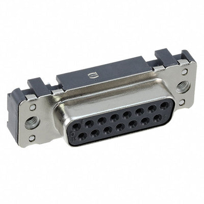 09662556511 by HARTING - CONNECTOR D-SUB RCPT 15POS VERT SLDR