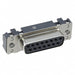 09662556511 by HARTING - CONNECTOR D-SUB RCPT 15POS VERT SLDR