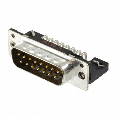 09662627815 by HARTING - CONNECTOR D-SUB PLUG 15POS R/A SLDR