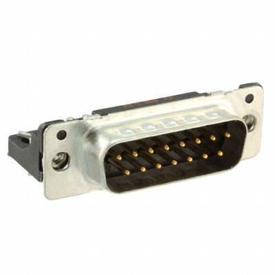 09662627816 by HARTING - CONNECTOR D-SUB PLUG 15POS R/A SLDR