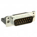 09662627816 by HARTING - CONNECTOR D-SUB PLUG 15POS R/A SLDR
