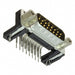 09662636813 by HARTING - CONNECTOR D-SUB PLUG 15POS R/A SLDR