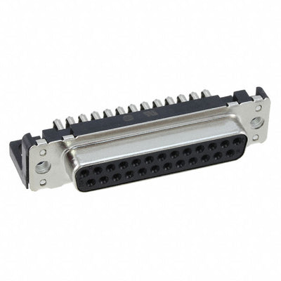 09663127601 by HARTING - CONNECTOR D-SUB RCPT 25POS R/A SLDR