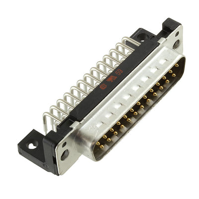 09663226802 by HARTING - CONNECTOR D-SUB PLUG 25POS R/A SLDR
