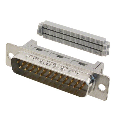 9663286700 by HARTING - CONNECTOR D-SUB PLUG 25P PNL MNT IDC