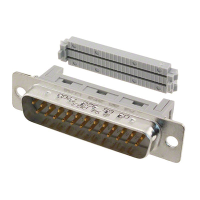 09663287700 by HARTING - CONNECTOR D-SUB PLUG 25P PNL MNT IDC