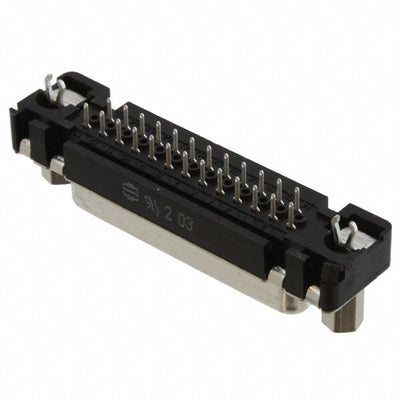 09663516513 by HARTING - CONNECTOR D-SUB RCPT 25POS VERT SLDR