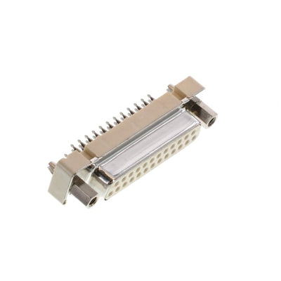 09663546517 by HARTING - CONNECTOR D-SUB RCPT 25P VERT PRESS