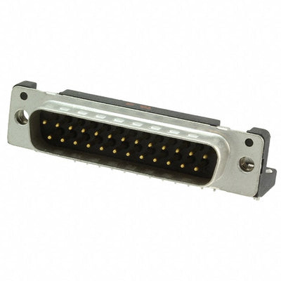 09663626812 by HARTING - CONNECTOR D-SUB PLUG 25POS R/A SLDR