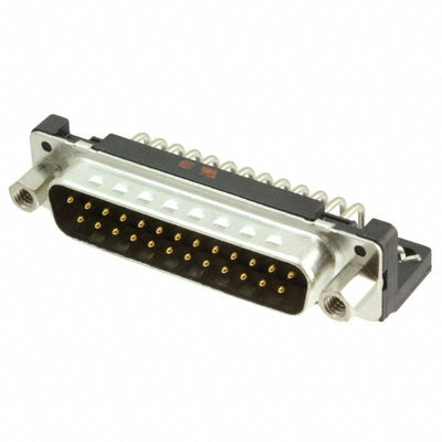 09663626813 by HARTING - CONNECTOR D-SUB PLUG 25POS R/A SLDR