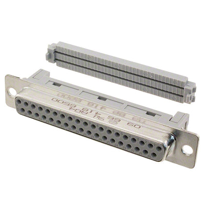 09664186500 by HARTING - CONNECTOR D-SUB RCPT 37P PNL MNT IDC
