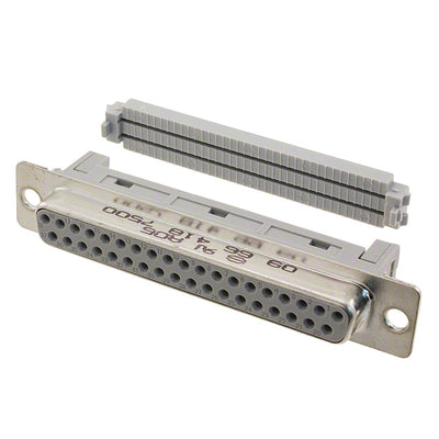 09664187500 by HARTING - CONNECTOR D-SUB RCPT 37P PNL MNT IDC