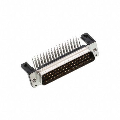 09665226801 by HARTING - CONNECTOR D-SUB PLUG 50POS R/A SLDR