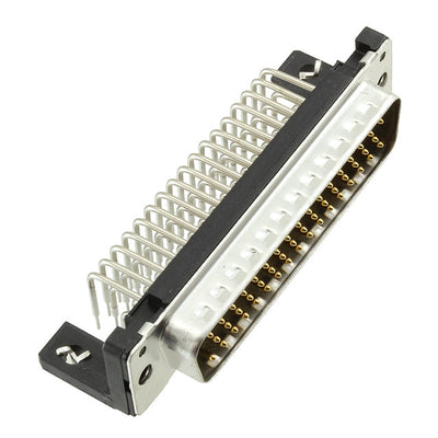 09665626812 by HARTING - CONNECTOR D-SUB PLUG 50POS R/A SLDR