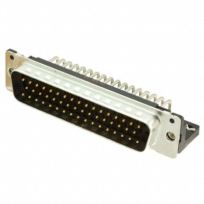 09665626816 by HARTING - CONNECTOR D-SUB PLUG 50POS R/A SLDR