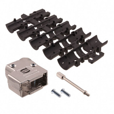 09670090333 by HARTING - CONNECTOR BACKSHELL 9POS 45DEG